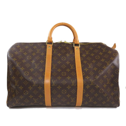 Louis Vuitton Keepall 50 Boston Bag Monogram Canvas