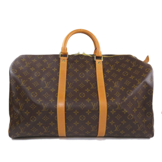 Louis Vuitton Keepall 50 Boston Bag Monogram Canvas