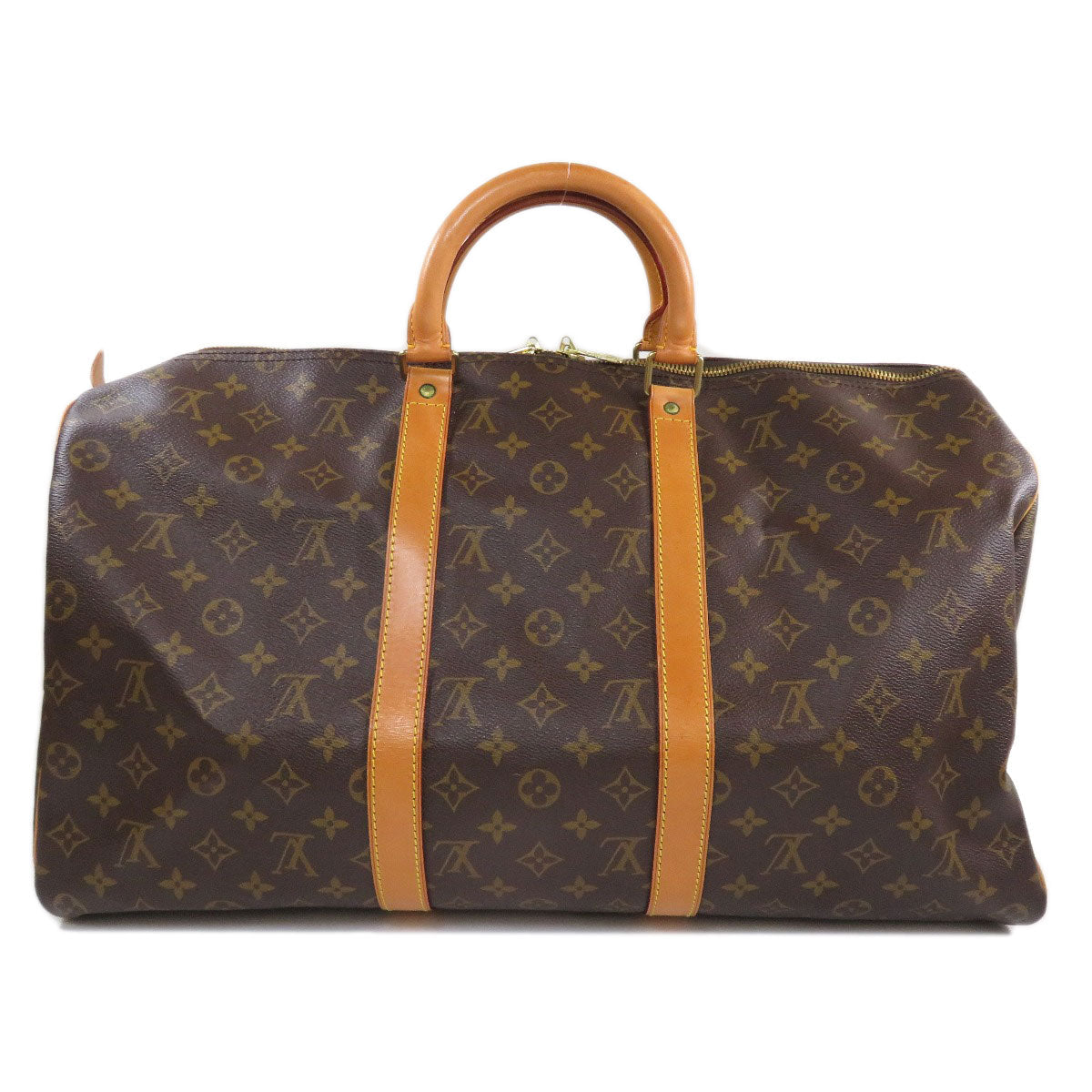 Louis Vuitton Keepall 50 Boston Bag Monogram Canvas