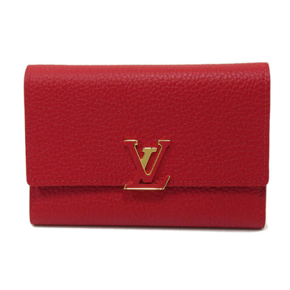 Louis Vuitton Portefeuille Capucines Compact Bifold Wallet Taurillon Leather
