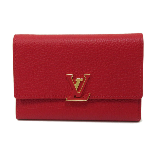 Louis Vuitton Portefeuille Capucines Compact Bifold Wallet Taurillon Leather