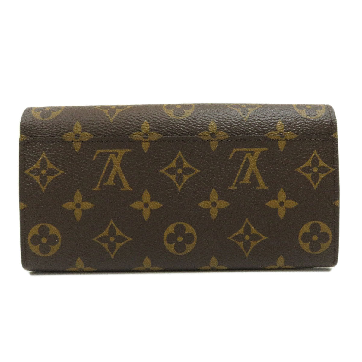 Louis Vuitton Portefeuille Sarah Monogram Canvas Long Wallet