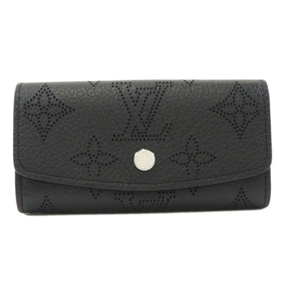 Louis Vuitton Multicle 4 Key Case Mahina Leather Black