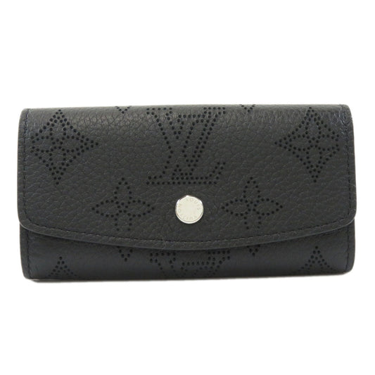 Louis Vuitton Multicle 4 Key Case Mahina Leather Black