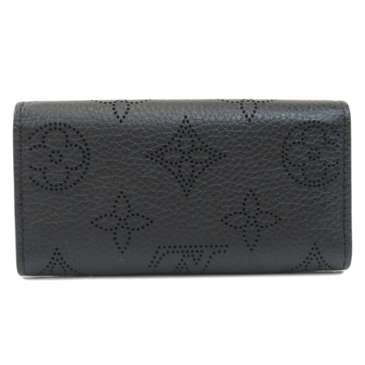 Louis Vuitton Multicle 4 Key Case Mahina Leather Black