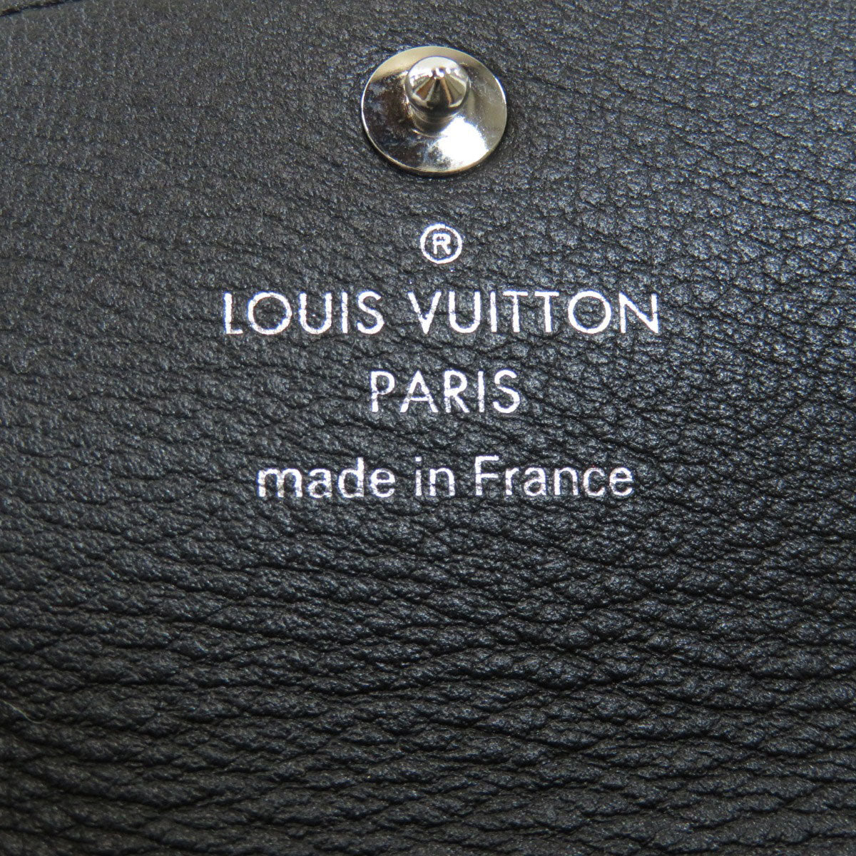 Louis Vuitton Multicle 4 Key Case Mahina Leather Black