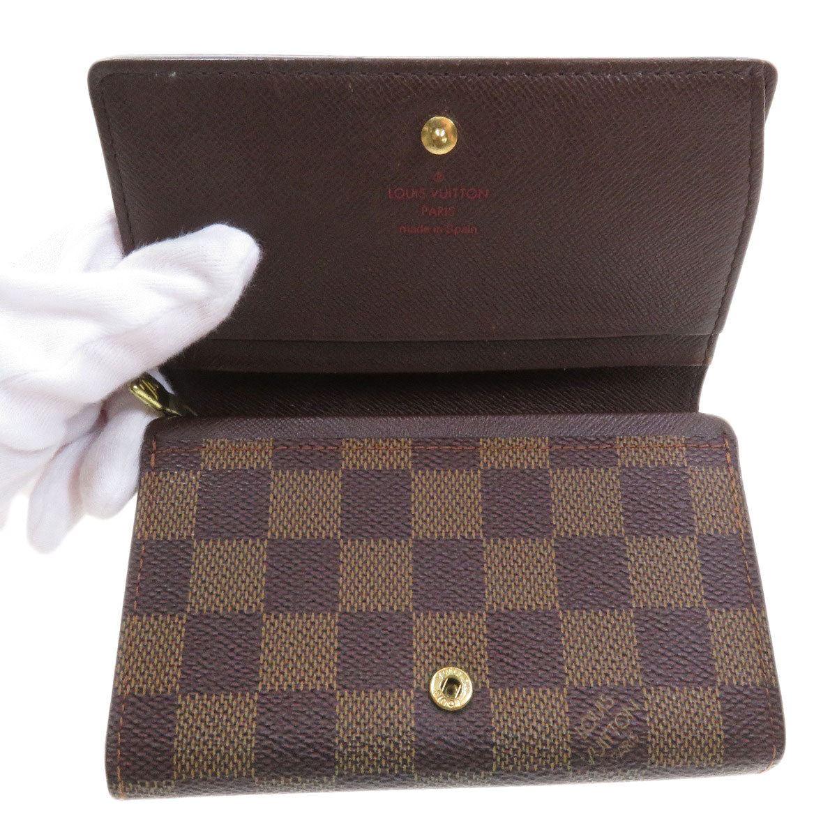 Louis Vuitton Portefeuille Tresor Damier Ebene Bifold Wallet