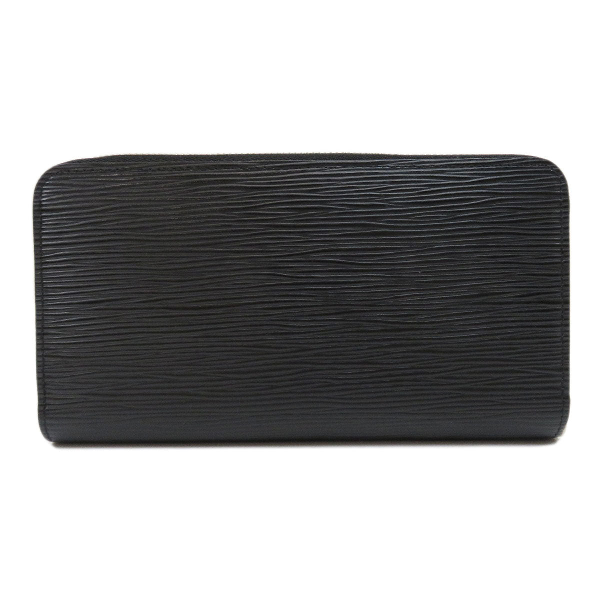 Louis Vuitton Zippy Long Wallet Epi Leather Black