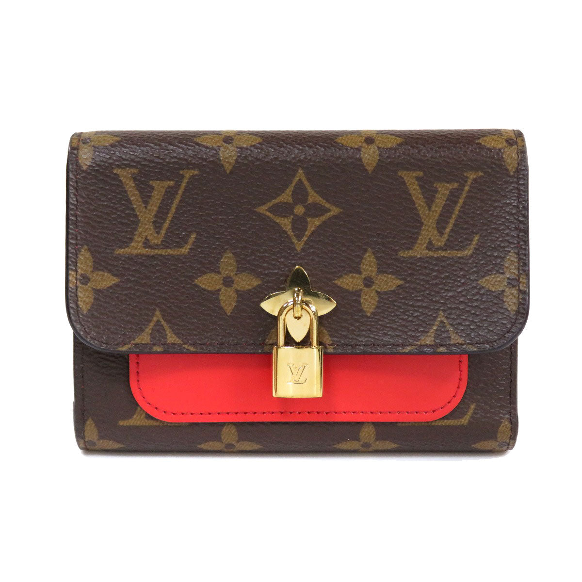 Louis Vuitton Portefeuille Flower Compact Monogram Bifold Wallet