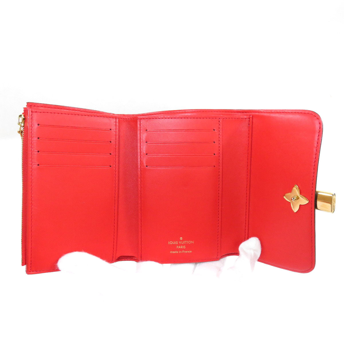 Louis Vuitton Portefeuille Flower Compact Monogram Bifold Wallet