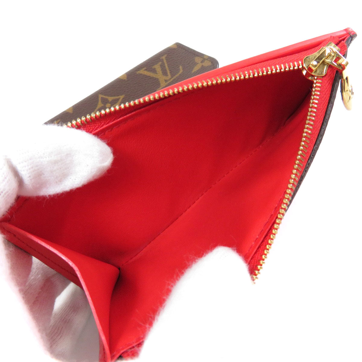 Louis Vuitton Portefeuille Flower Compact Monogram Bifold Wallet