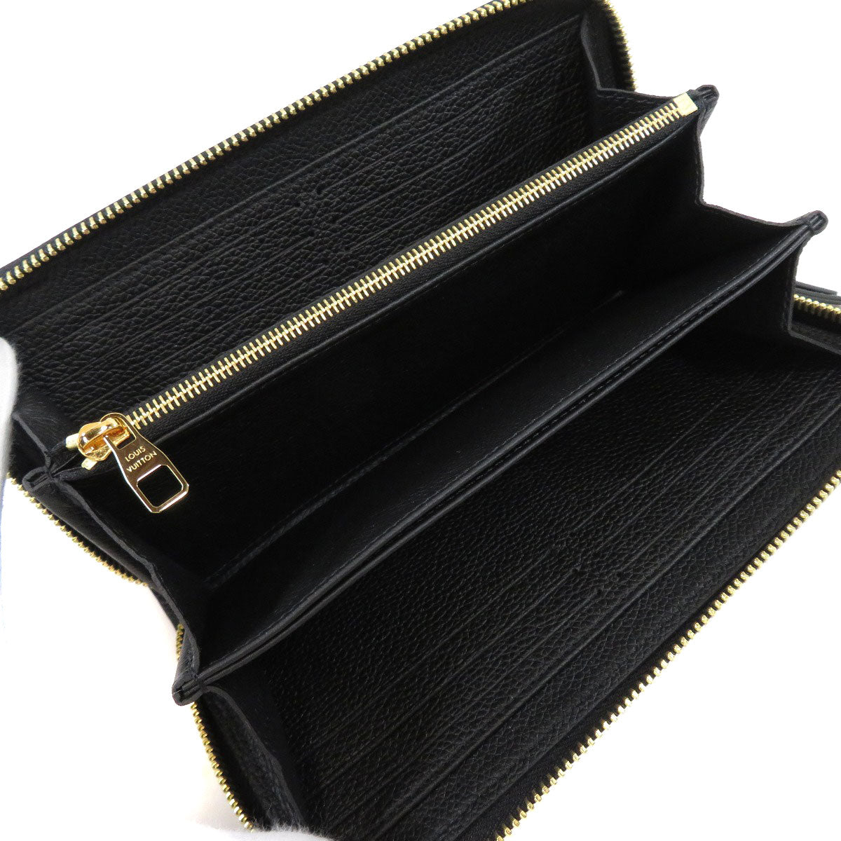Louis Vuitton Zippy Amplant Long Wallet Coin Purse