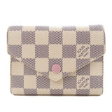 Louis Vuitton Portefeuille Victorine Damier Azur Bifold Wallet