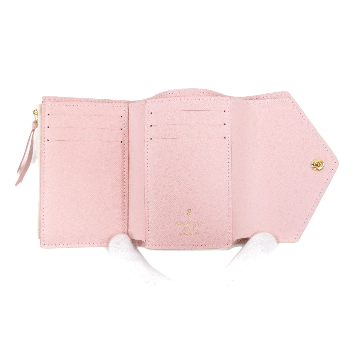 Louis Vuitton Portefeuille Victorine Damier Azur Bifold Wallet