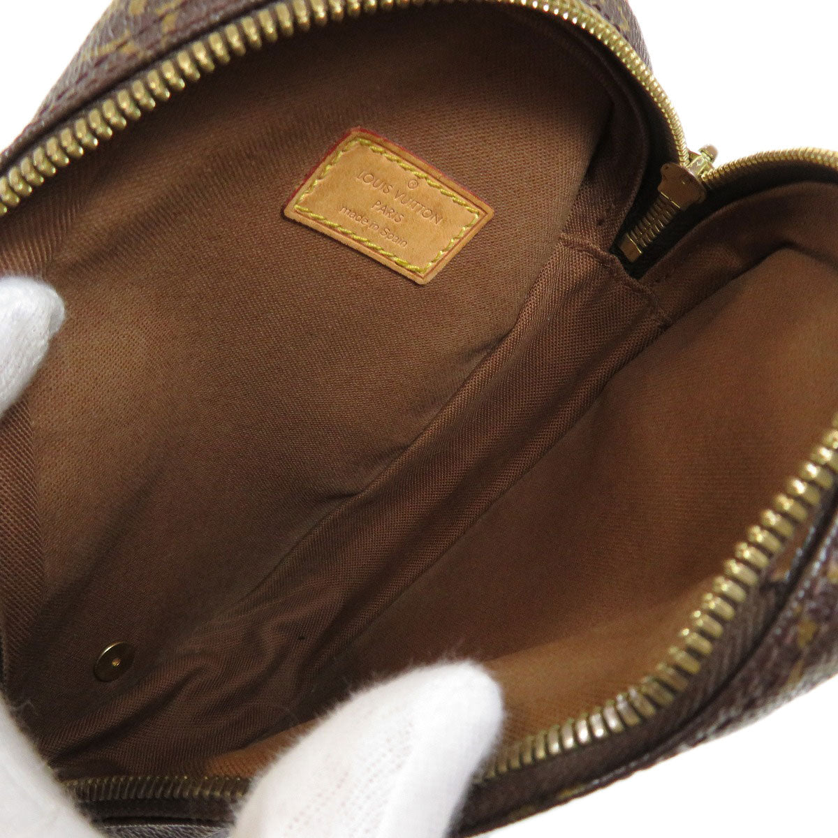 Louis Vuitton Pochette Ganju Body Bag Monogram Canvas