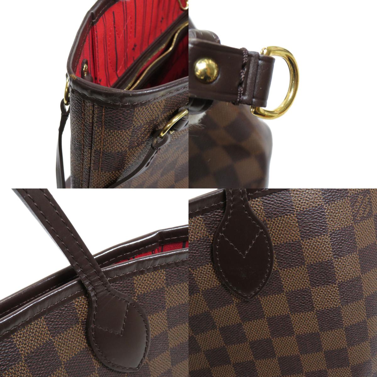 Louis Vuitton Neverfull PM Damier Ebene Tote Bag