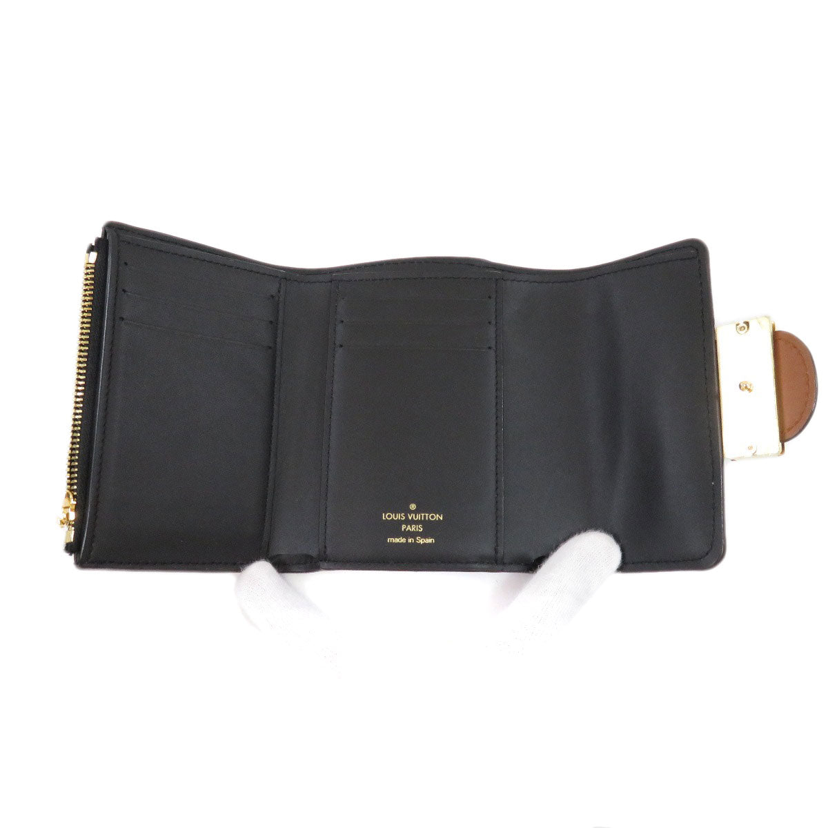 Louis Vuitton Portefeuille Dauphine Compact Monogram Reverse Bifold Wallet