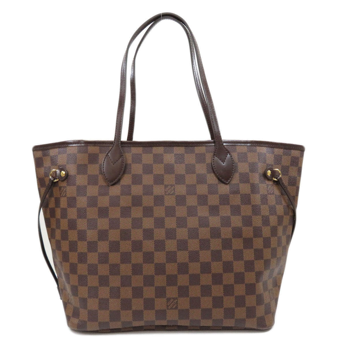 Louis Vuitton Neverfull MM Damier Canvas Tote Bag