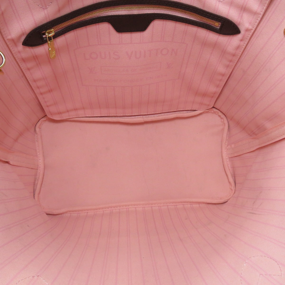 Louis Vuitton Neverfull MM Damier Canvas Tote Bag