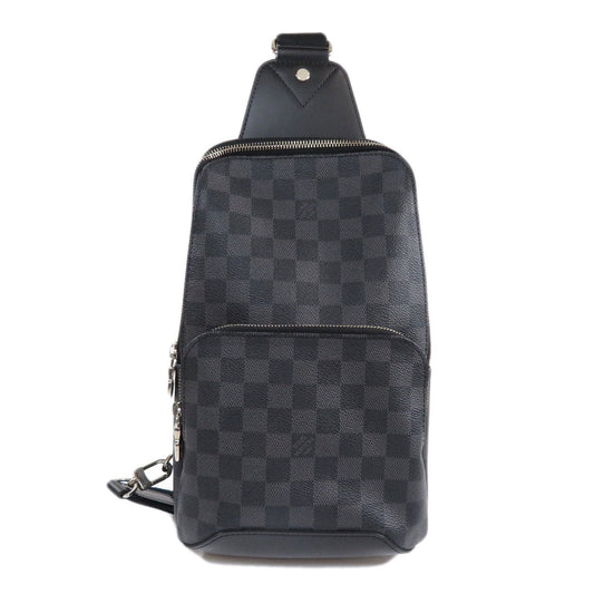 Louis Vuitton Avenue Sling Graphite Body Bag Damier Canvas