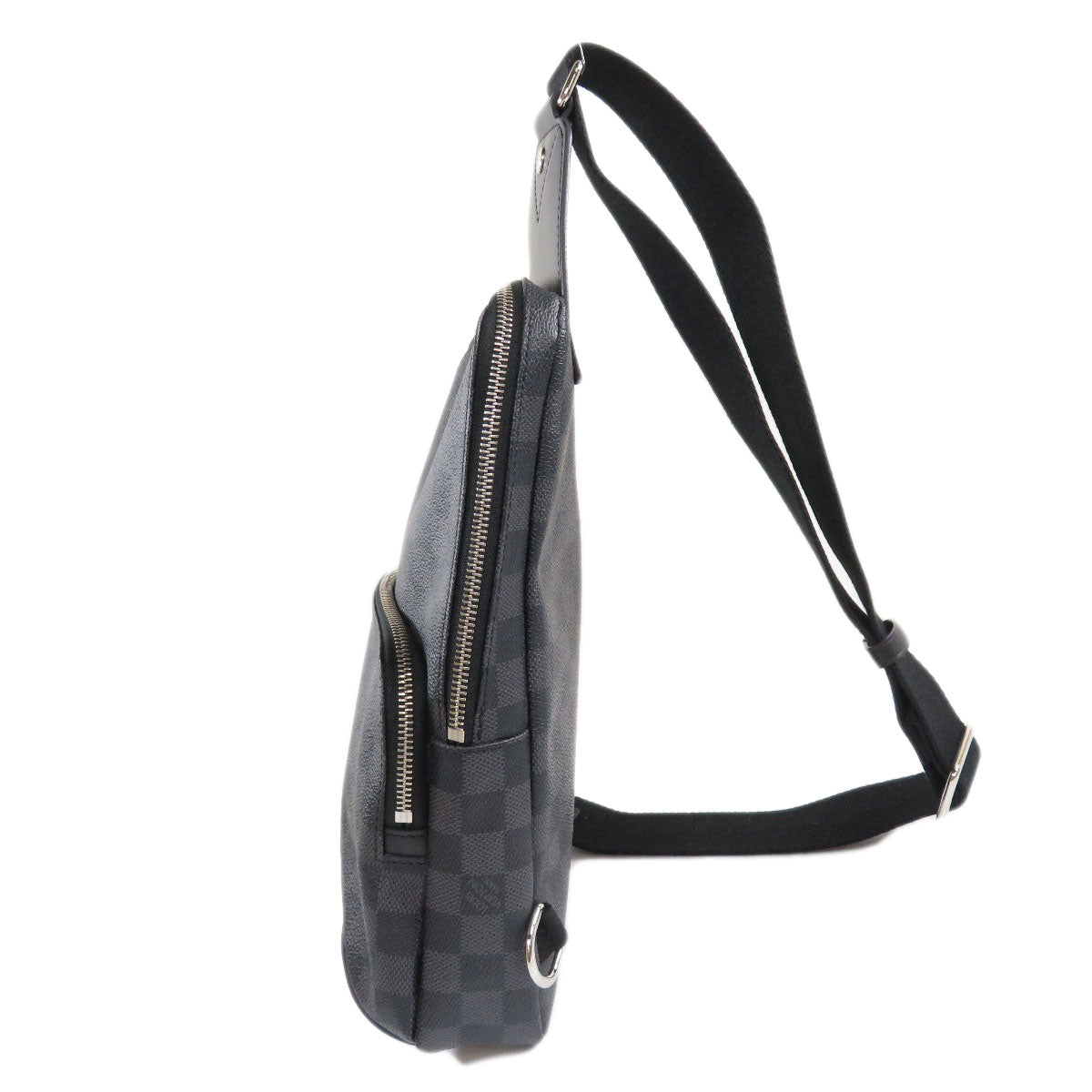 Louis Vuitton Avenue Sling Graphite Body Bag Damier Canvas