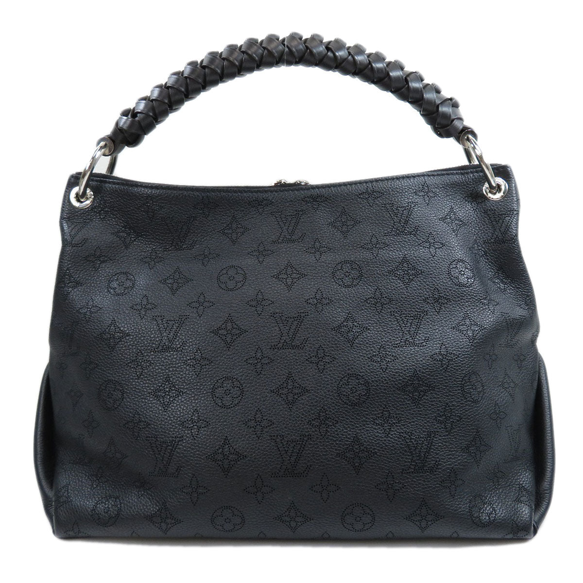 Louis Vuitton Beaubourg Hobo Bag Mahina Leather Black
