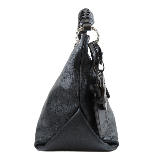 Louis Vuitton Beaubourg Hobo Bag Mahina Leather Black