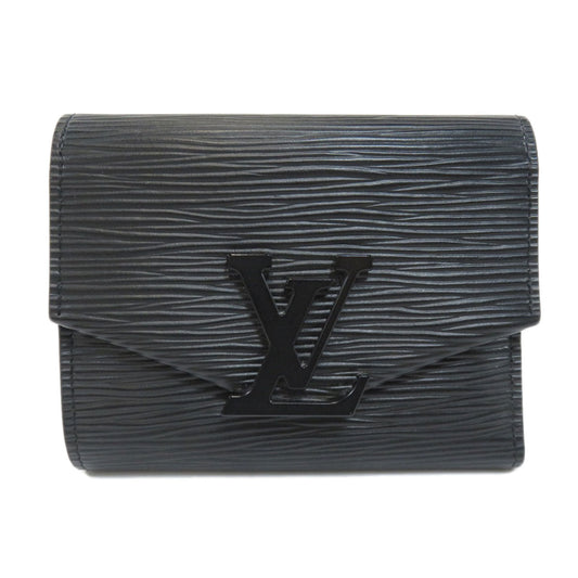 Louis Vuitton Portefeuille Victorine Epi Bifold Wallet Coin Purse Leather