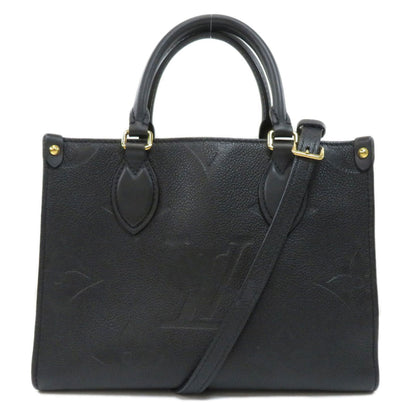 Louis Vuitton On The Go PM Amplant Black Handbag