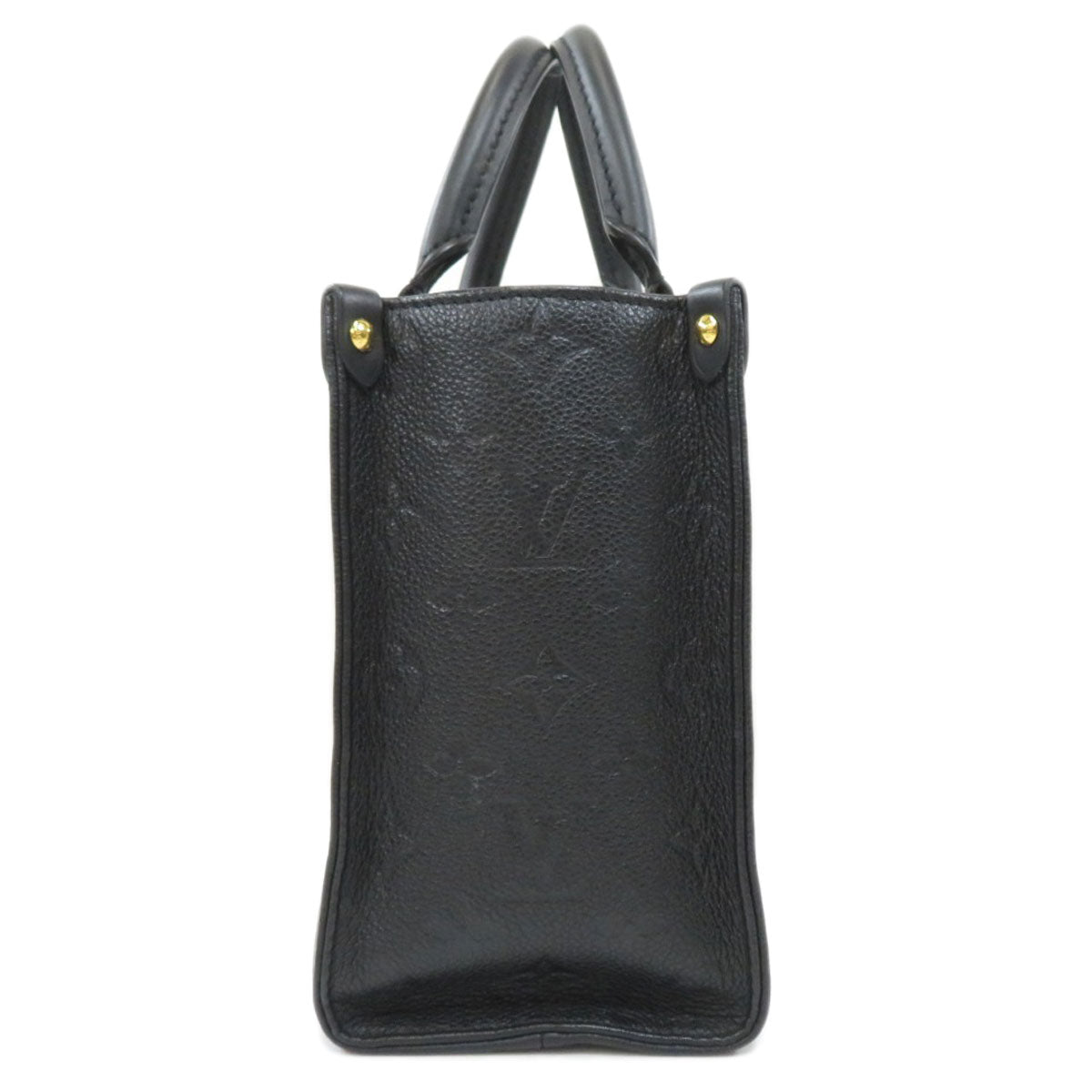 Louis Vuitton On The Go PM Amplant Black Handbag