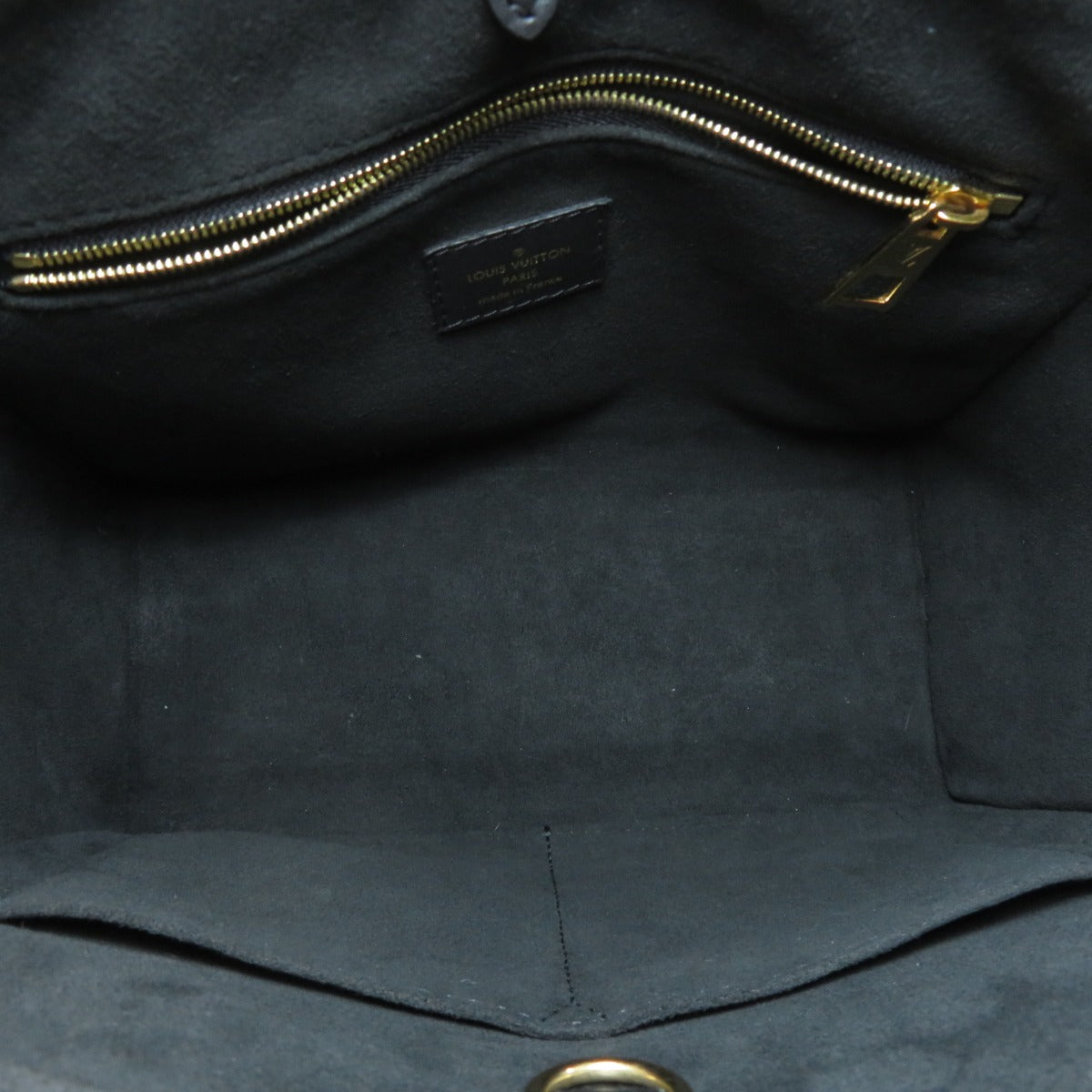 Louis Vuitton On The Go PM Amplant Black Handbag