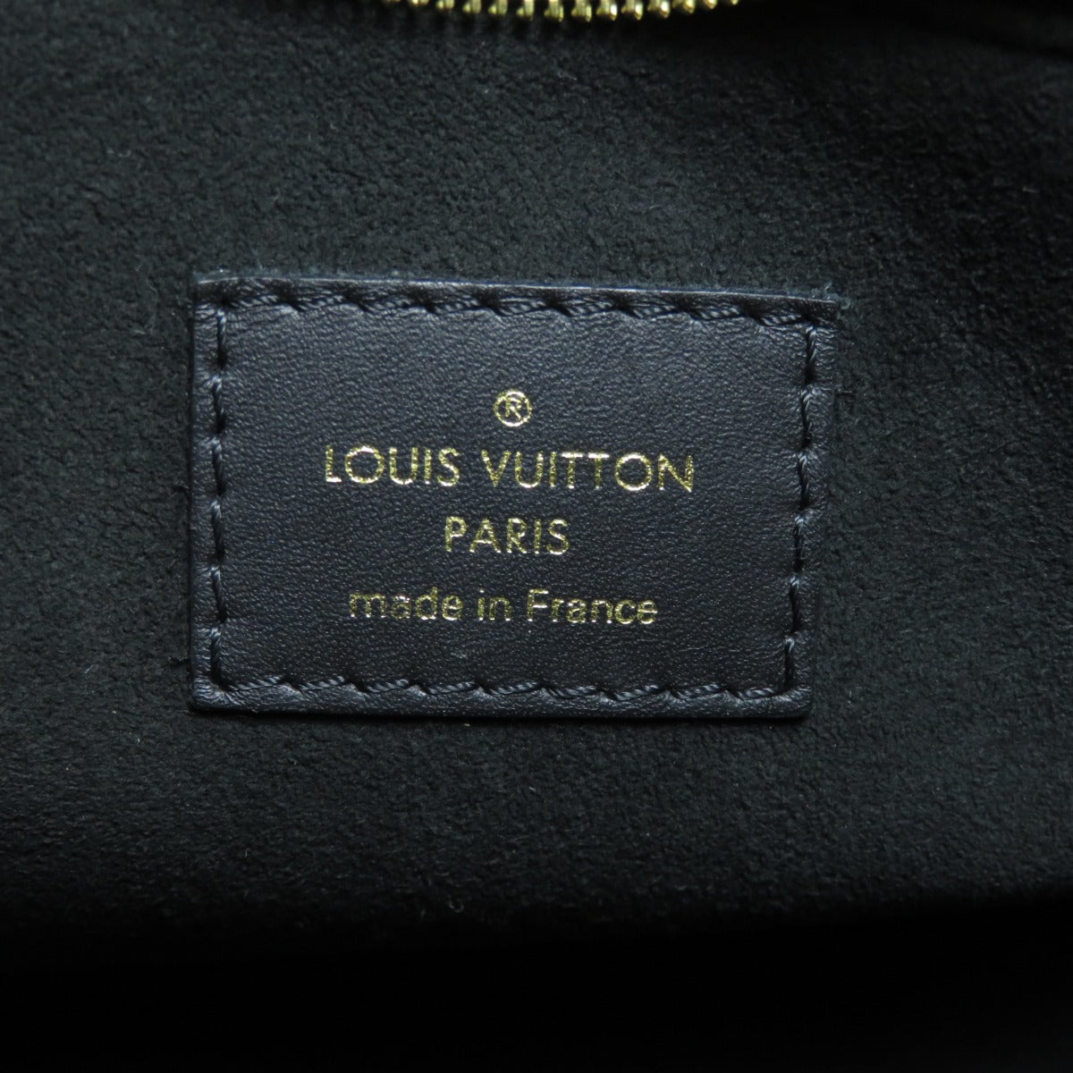 Louis Vuitton On The Go PM Amplant Black Handbag