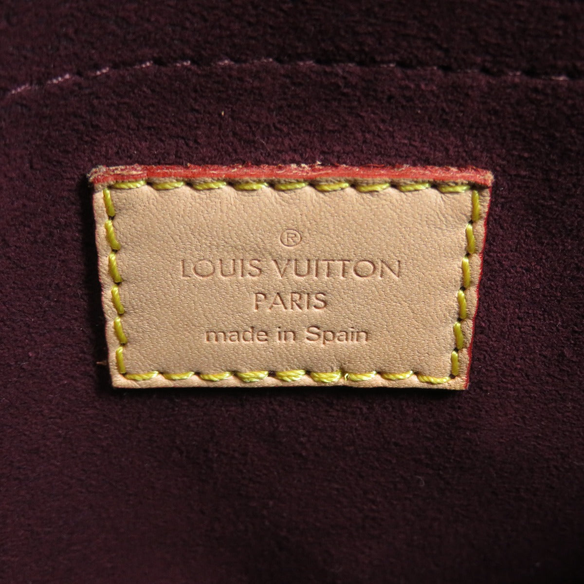 Louis Vuitton Montaigne BB Handbag Monogram Canvas