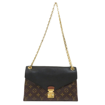 Louis Vuitton Pallas Chain Shoulder Bag Monogram Canvas