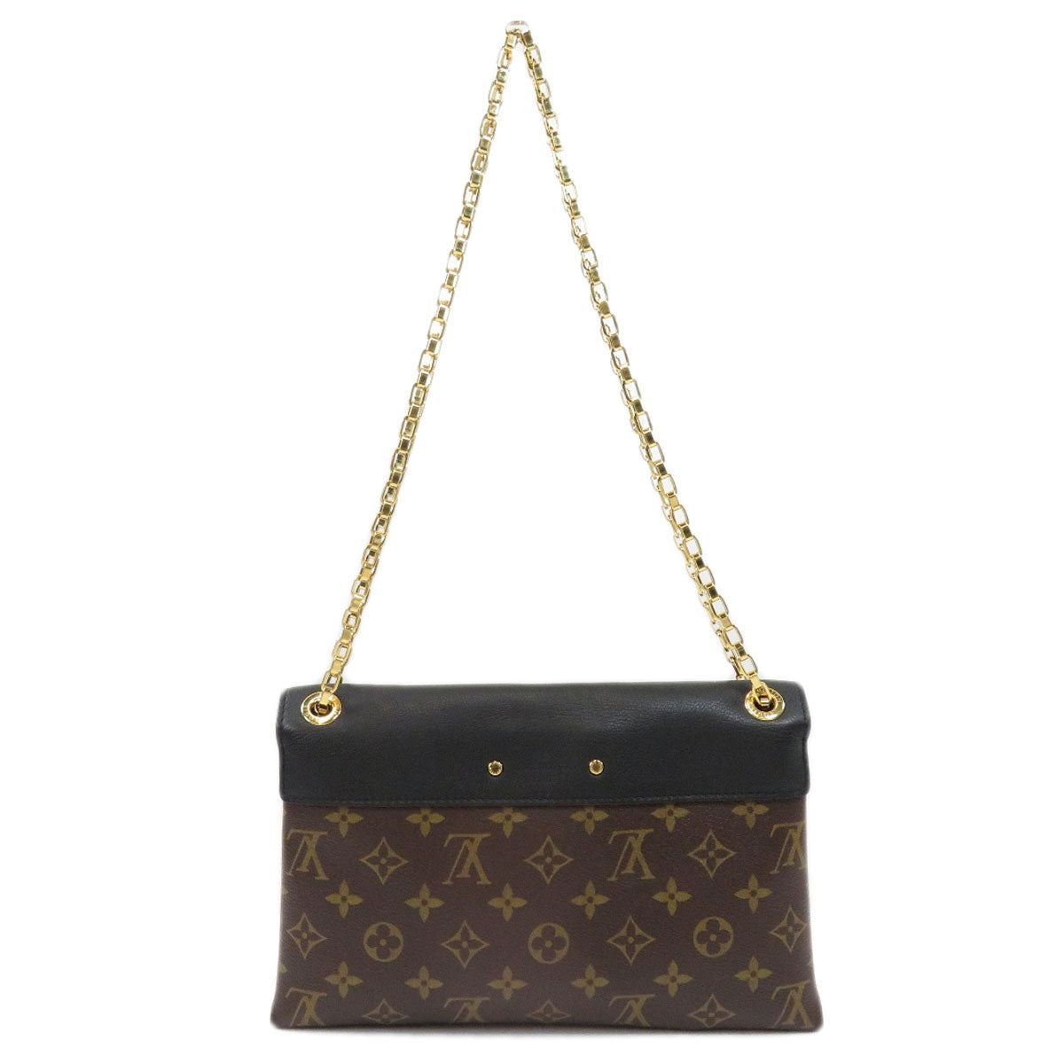 Louis Vuitton Pallas Chain Shoulder Bag Monogram Canvas