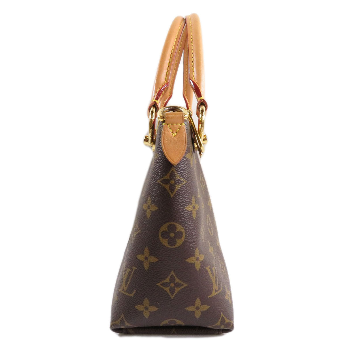 Louis Vuitton V Tote Handbag Monogram Canvas