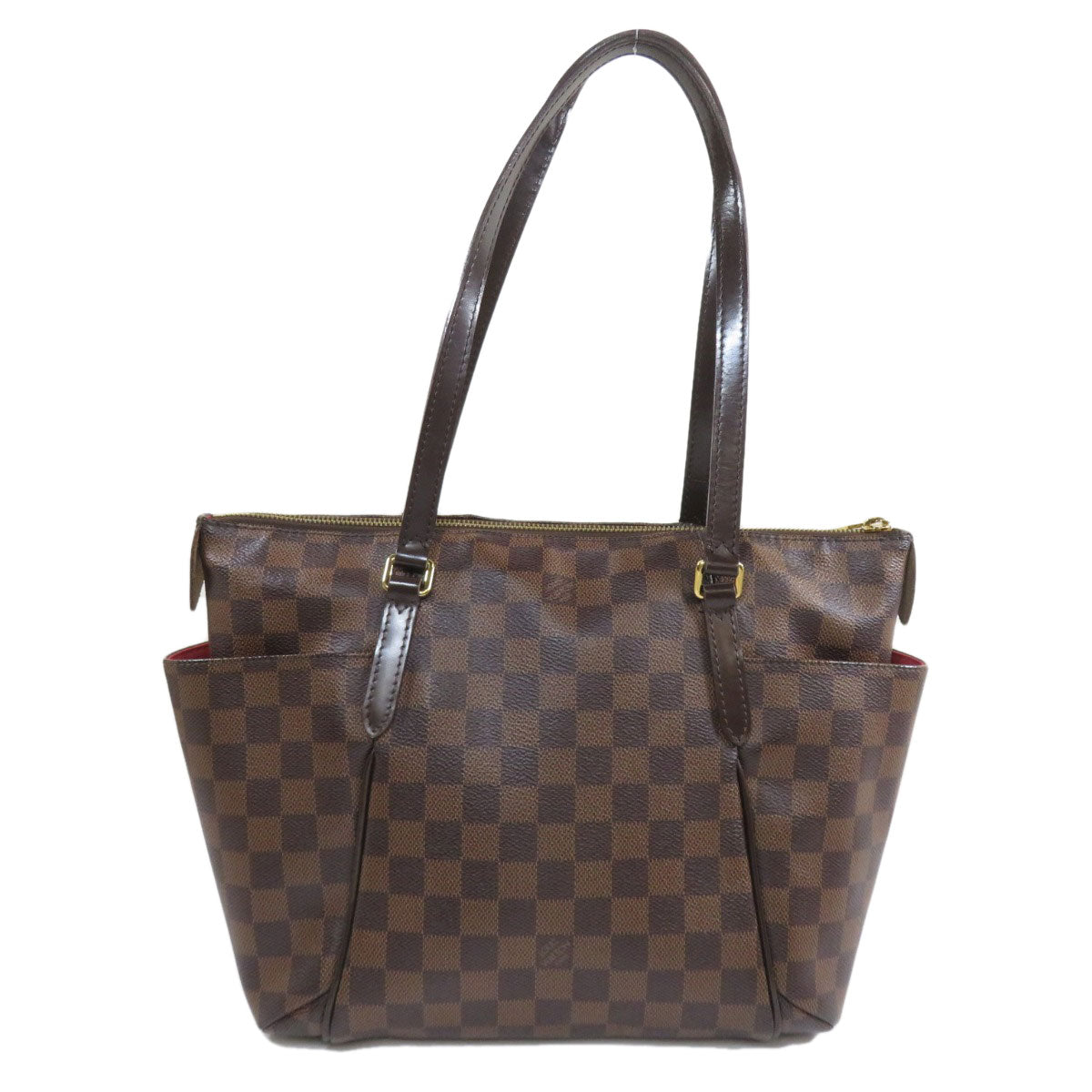Louis Vuitton Totally PM Damier Ebene Tote Bag Canvas