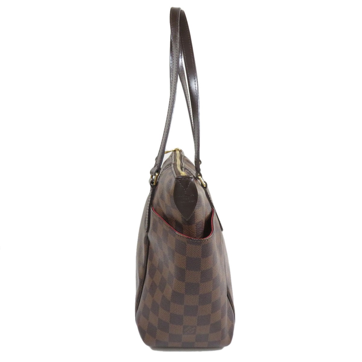 Louis Vuitton Totally PM Damier Ebene Tote Bag Canvas