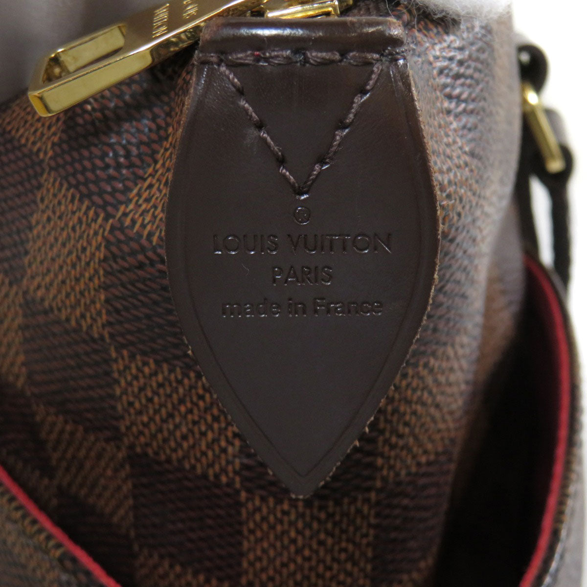 Louis Vuitton Totally PM Damier Ebene Tote Bag Canvas