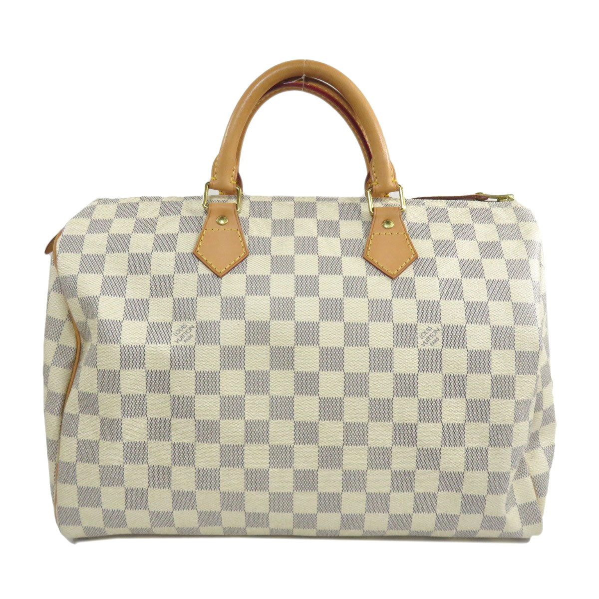 Louis Vuitton Speedy 35 Damier Azur Boston Bag