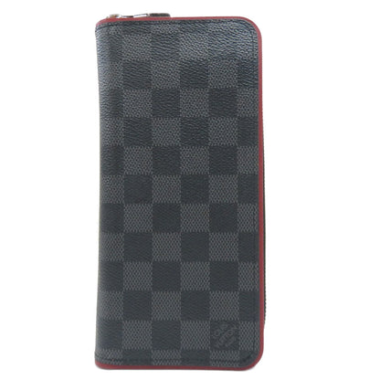 Louis Vuitton Zippy Vertical Long Wallet Damier Canvas