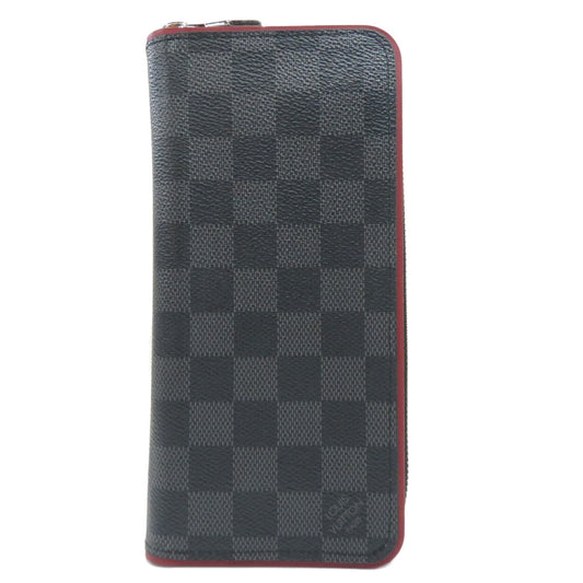 Louis Vuitton Zippy Vertical Long Wallet Damier Canvas