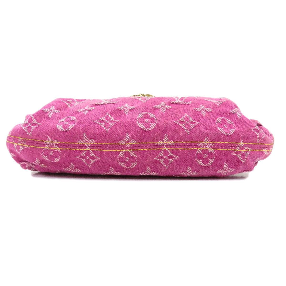 Louis Vuitton Mini Pleaty Handbag Monogram Denim Pink