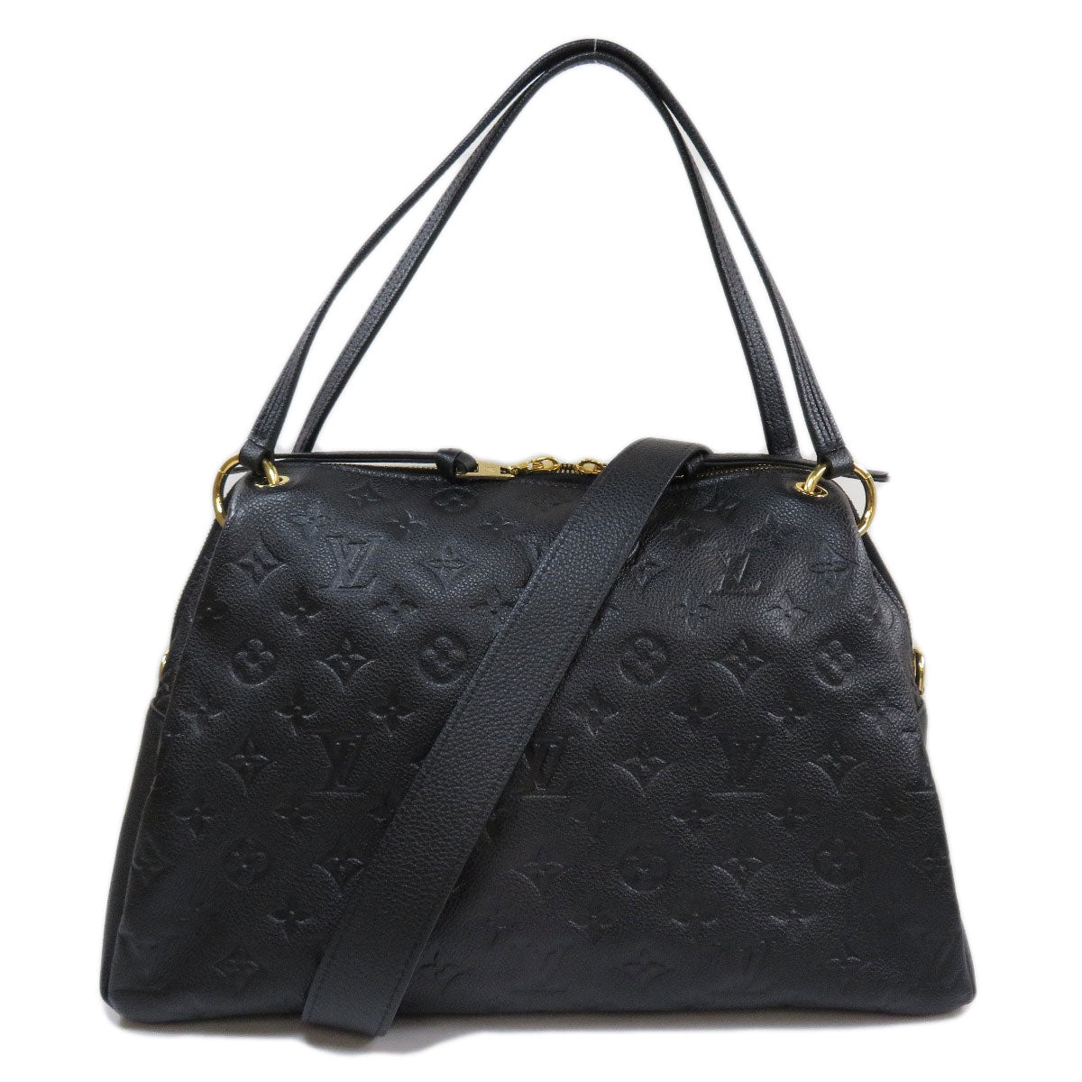 Louis Vuitton Pontyu PM Handbag Emplant Noir