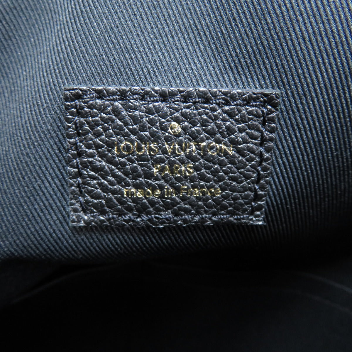 Louis Vuitton Pontyu PM Handbag Emplant Noir