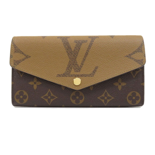 Louis Vuitton Portefeuille Sarah Monogram Reverse Long Wallet