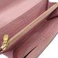 Louis Vuitton Portefeuil Sarah Damier Ebene Rose Ballerine Long Wallet