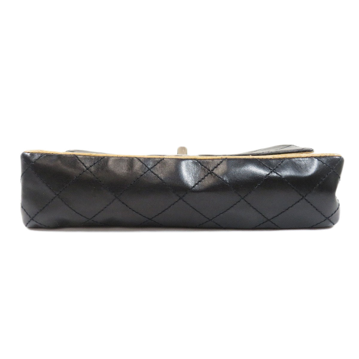 Chanel Matelasse Silver Metal Fittings Handbag Lambskin