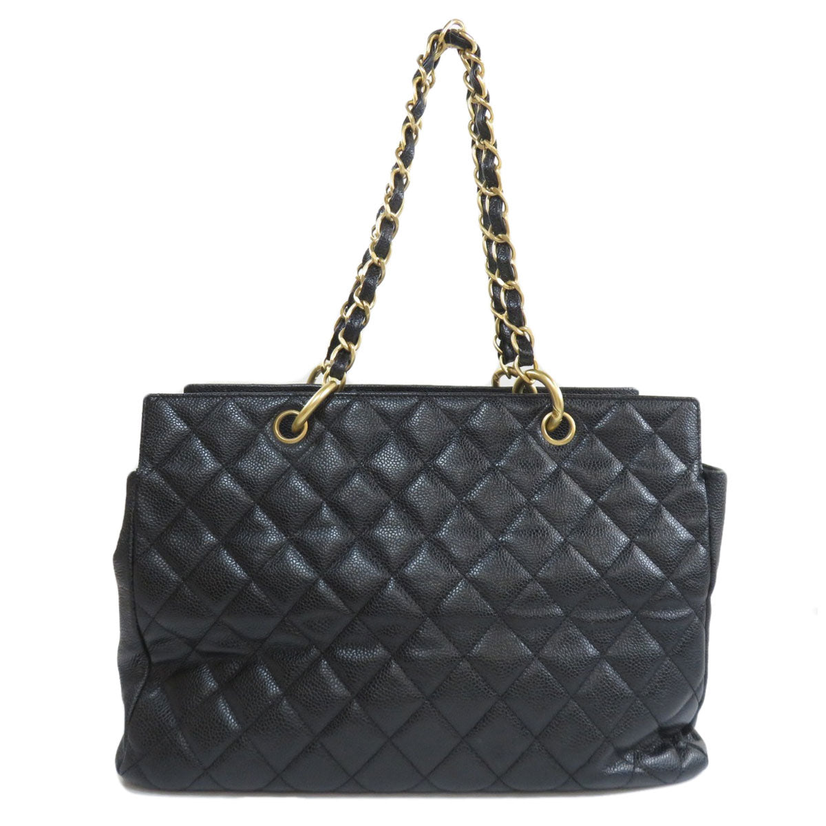 Chanel Chain Bag Matelasse Gold Hardware Tote Bag Caviar Skin