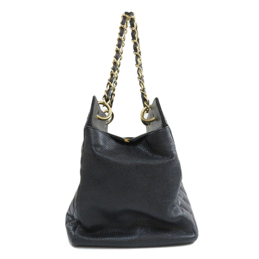 Chanel Chain Bag Matelasse Gold Hardware Tote Bag Caviar Skin